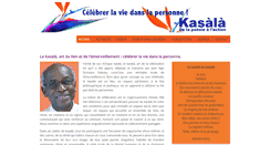 Desktop Screenshot of kasala.be